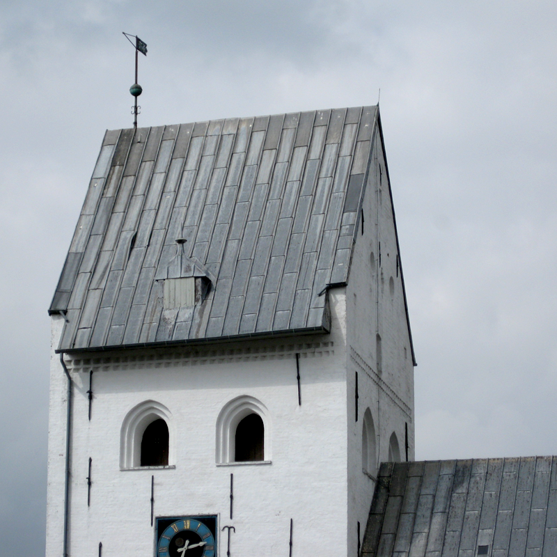 Ravsted Kirketårn før restaurering